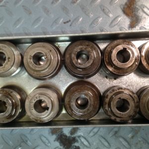 Pre-owned Double Seam Roll Set for 16ga. Pittsburgh-Stock #UL362