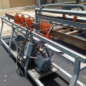 Pre-owned Lockformer 10' Speed Notcher-Stock #UL365 (SOLD)