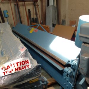 Pre-owned Roper Whitney 10' 18 ga. Hand Brake-Stock #URW384 (SOLD)